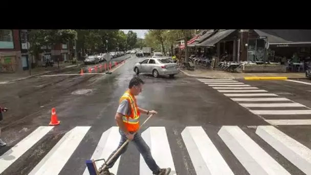 Danemark : des passages piétons en 3D pour faire ralentir les usagers de la route