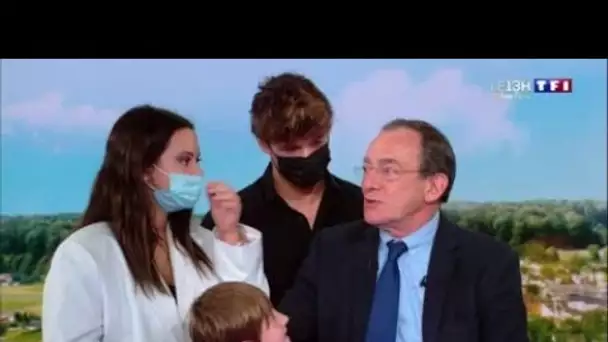 Dernier 13h de Jean-Pierre Pernaut : ses enfants et son petit-fils lui font une...