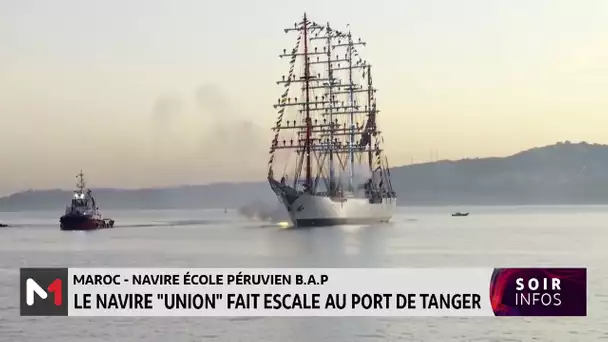 Navire école péruvien B.A.P : Le navire "Unión " fait escale au port de Tanger