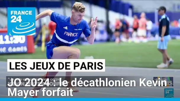 JO 2024 : Le décathlonien Kevin Mayer forfait, Castryck décroche l'argent • FRANCE 24