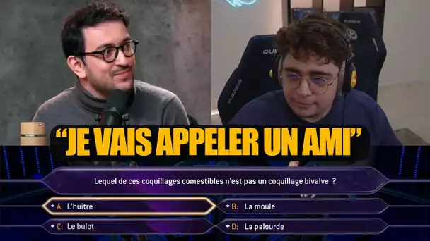 Kameto appelle Etoiles pendant Qui veut gagner des millions