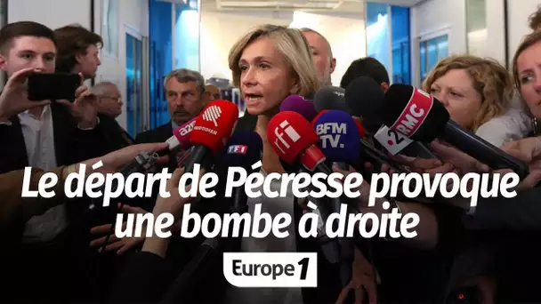 "Surréaliste", grotesque", "incompréhensible"... le départ de Pécresse, une bombe à droite