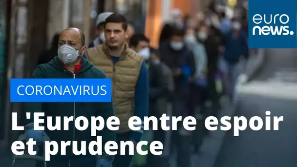 Covid-19 : le plateau atteint, l'Europe entre espoir et prudence