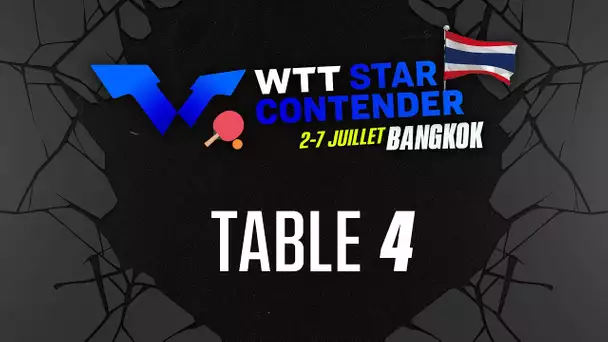 WTT STAR CONTENDER BANGKOK 05/07 TABLE 4 SESSION 1