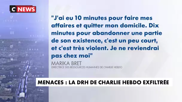 Menaces : la DRH de Charlie Hebdo exfiltrée de chez elle