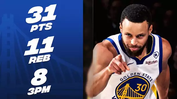 Steph Curry Drops 31-PT DOUBLE-DOUBLE At MSG 🔥 | February 29, 2024