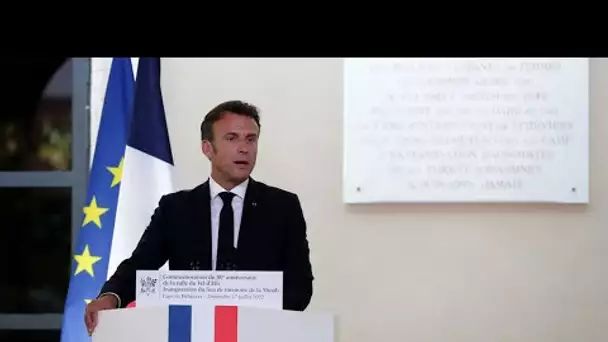 Vél d'Hiv : "La France s'est trahie elle-même" pendant le régime de Vichy, affirme Macron