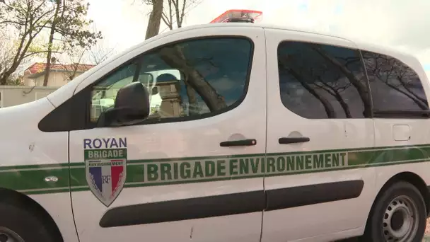 Royan : la brigade environnementale traque les pollueurs