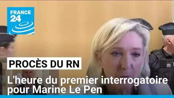 Procès des assistants parlementaires du RN : l'heure du premier interrogatoire pour Marine Le Pen