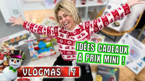 VLOGMAS 17 : IDÉES CADEAUX DE NOEL À PETIT PRIX POUR TOUTE LA FAMILLE ! 💸