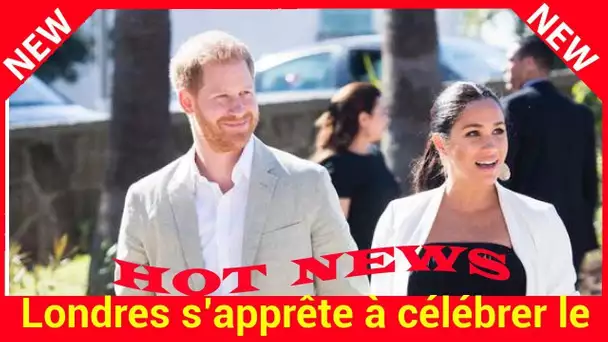 Londres s’apprête à célébrer le royal baby de Meghan et Harry avec autant de fastes