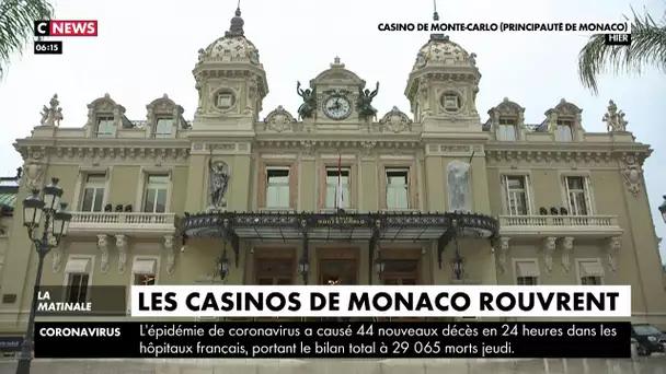 Déconfinement : les casinos de Monaco rouvrent