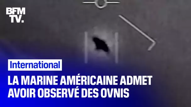 La marine américaine reconnaît avoir observé des ovnis