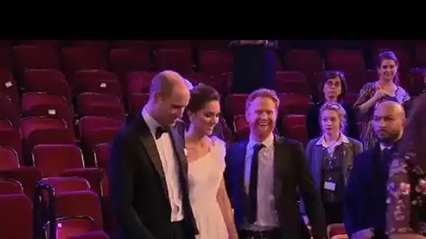 William et Kate, un couple royal aux Bafta