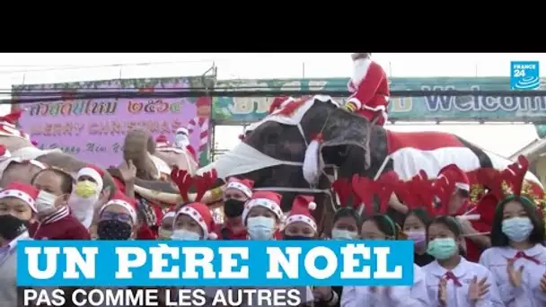 Un Père Noël pas comme les autres en Thaïlande