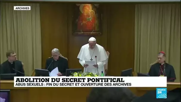 Le pape François lève le secret pontifical pour les affaires de pédophilie