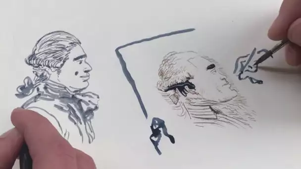 Comment dessiner "Révolution", la leçon de dessin de Locard et Grouazel