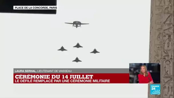 Cérémonie du 14 juillet : le défilé de la patrouille de France