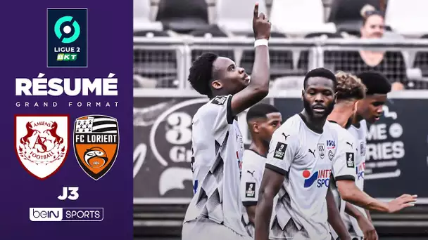 Résumé : Amiens remporte le choc contre Lorient, Bakayoko en héros !