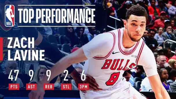 Zach LaVine Records A New Career-High 47 Points | March 1, 2019