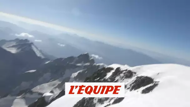 caméra embarquée avec Liv Sansoz au décollage du Mont Blanc - Adrénaline - Alpinisme