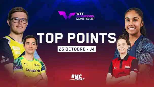 WTT Champions Montpellier : le top points de la 4e journée avec Alexis Lebrun en feu