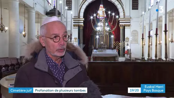 Bayonne : une dizaine de tombes du cimetière juif volontairement dégradées