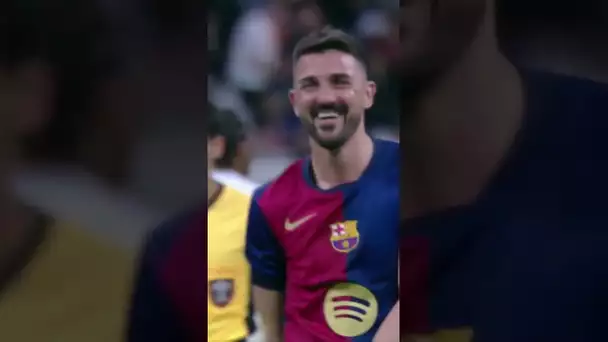 🔥 Ce coup franc de David Villa méritait mieux ! L'Espagnol est toujours aussi fort à 42 ans #shorts