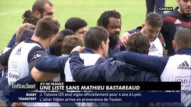 L'info Du Sport : XV de France - Une liste sans Mathieu Bastareaud