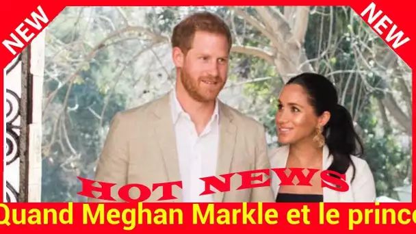 Quand Meghan Markle et le prince Harry partent à la recherche d’une nounou pas comme les autres