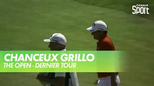 "Poteau rentrant" pour Grillo - Golf - The Open - Dernier tour