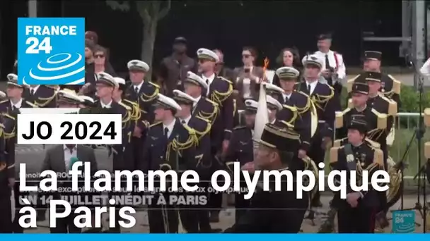 La flamme olympique à Paris, 12 jours avant le début des Jeux • FRANCE 24