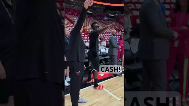 Victor Oladipo Impresses Kenny “The Jet” Smith With His STANDING Range 👀🤣 | #Shorts