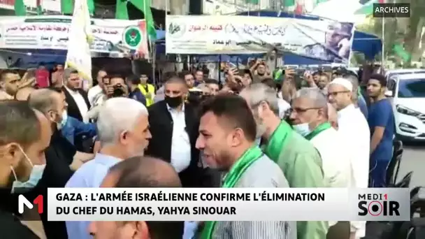 Gaza : l´armée israélienne confirme l´élimination de Yahya Sinouar