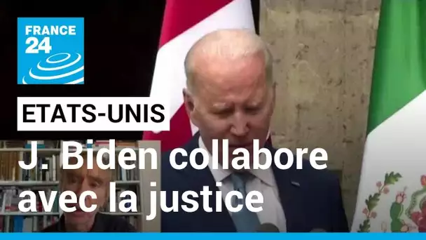 Documents confidentiels chez Joe Biden : l'actuel président "collabore activement" avec la justice