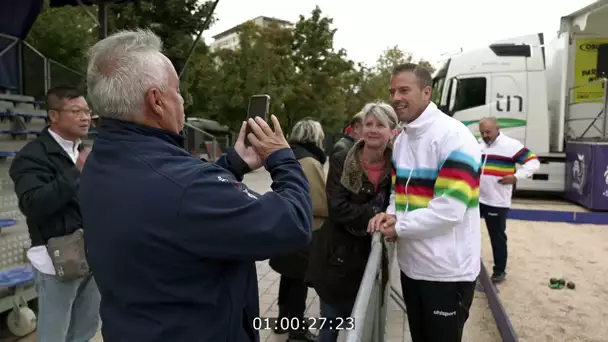 Avant le championnat du monde, le pétanque tour de passage à Dijon