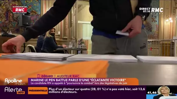 Gérard : "Ceux qui ont voté avec dépit puissent élire des députés qui soient d'opposition"