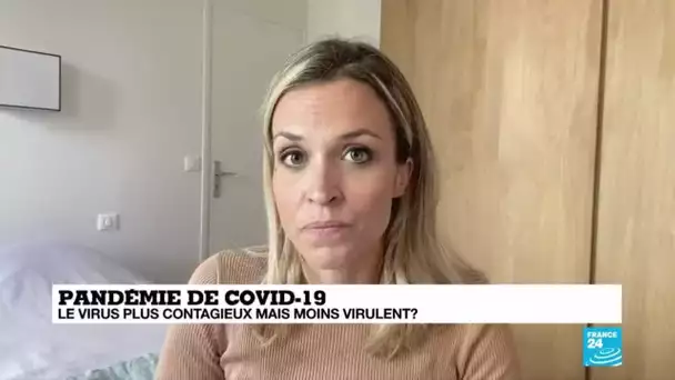 Covid-19 en France : le virus plus contagieux mais moins virulent ?