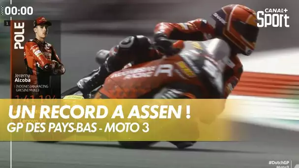 Jeremy Alcoba en pole pour sa 1ère fois ! - GP des Pays-Bas Moto 3