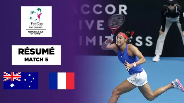 Fed Cup : Les Bleues sur le toit du monde !