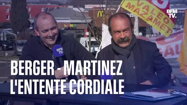 Laurent Berger et Philippe Martinez se confient sur leur relation