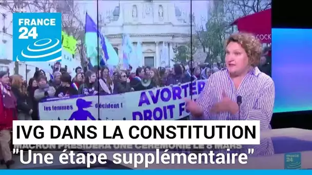 IVG dans la Constitution : "C'est une étape supplémentaire de tous les combats gagnés par les fémini