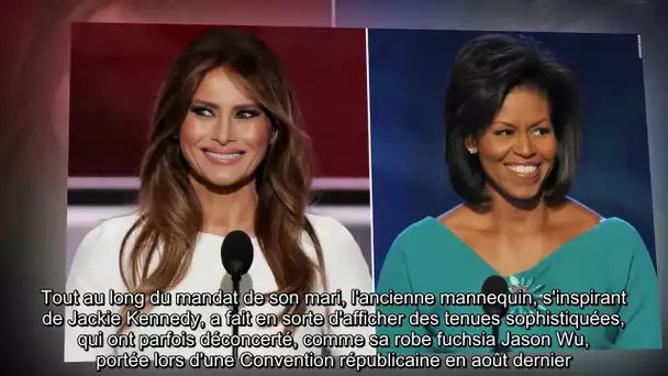 ✅  Melania Trump, Michelle Obama : Première dames et icônes glamour