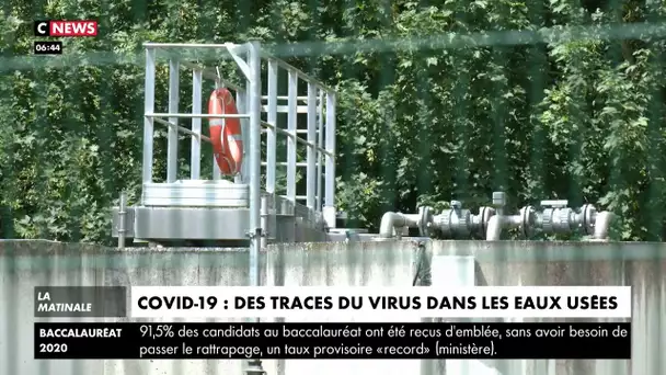 Covid-19 : des traces du virus dans les eaux usées