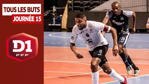 D1 Futsal, Journée 15 : Tous les buts