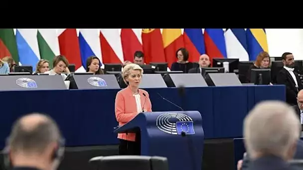 UE : "Poutine a utilisé l'énergie comme une arme" selon von der Leyen