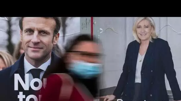 "Tout sauf Macron", cri de ralliement des partisans de Marine Le Pen