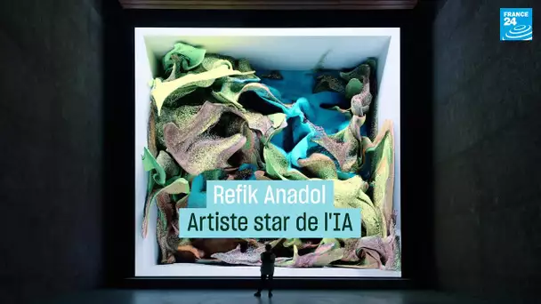 Refik Anadol, artiste star de l’IA • FRANCE 24