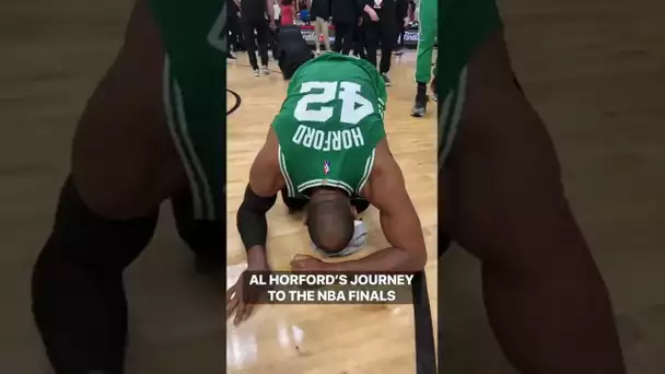 141 postseason games later… Al Horford is headed to his first #NBAFinals presented by YouTube TV 🏆