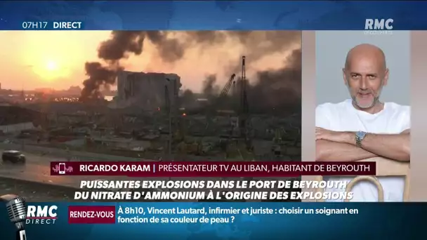 Explosions à Beyrouth: "La version officielle n'est pas tellement convaincante"